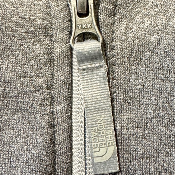 THE NORTH FACE Youth Girls sz L Gray Fleece Zip Jacket - Picture 4 of 13